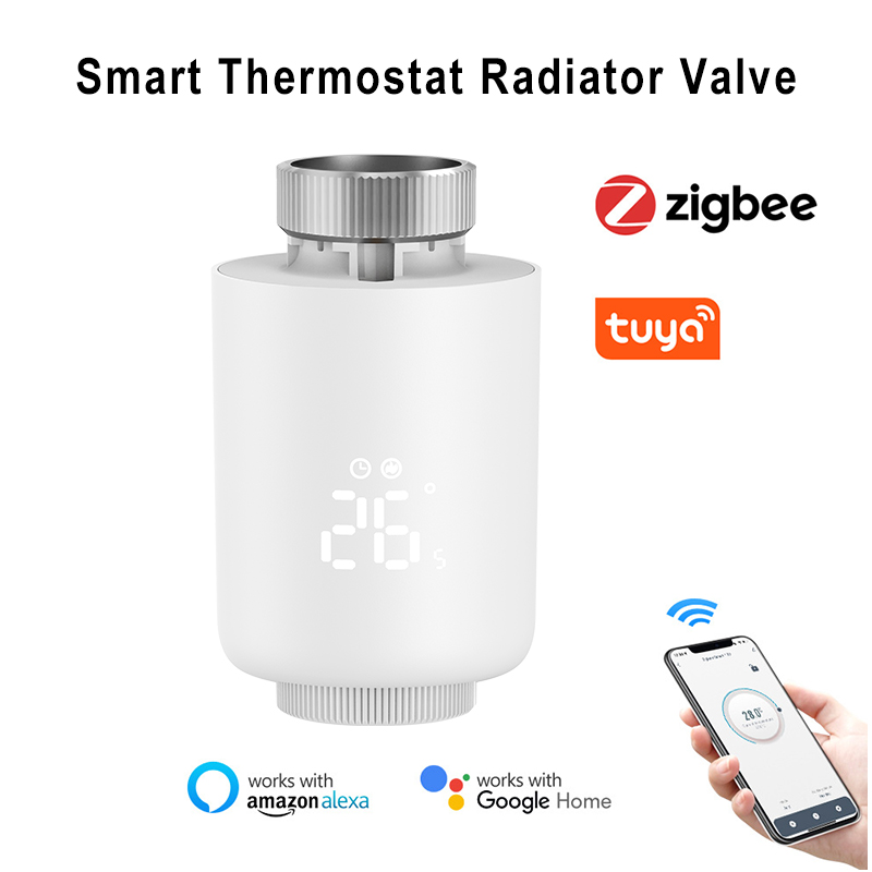 Tuya Zigbee APP Remote Control - Zigbee Radiator Thermostat Valve review and price