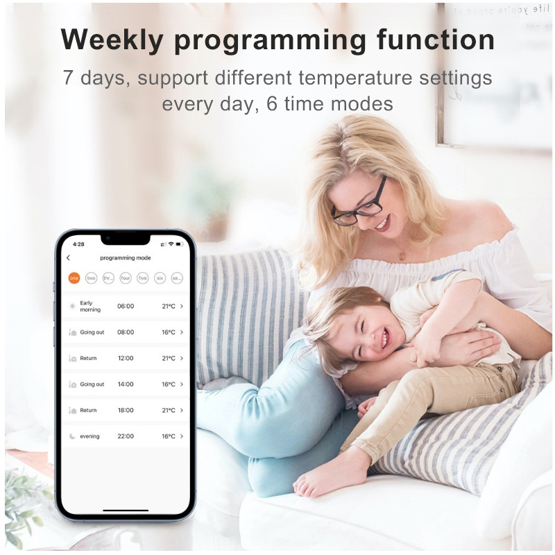 Tuya Zigbee APP Remote Control - Zigbee Radiator Thermostat Valve review and price