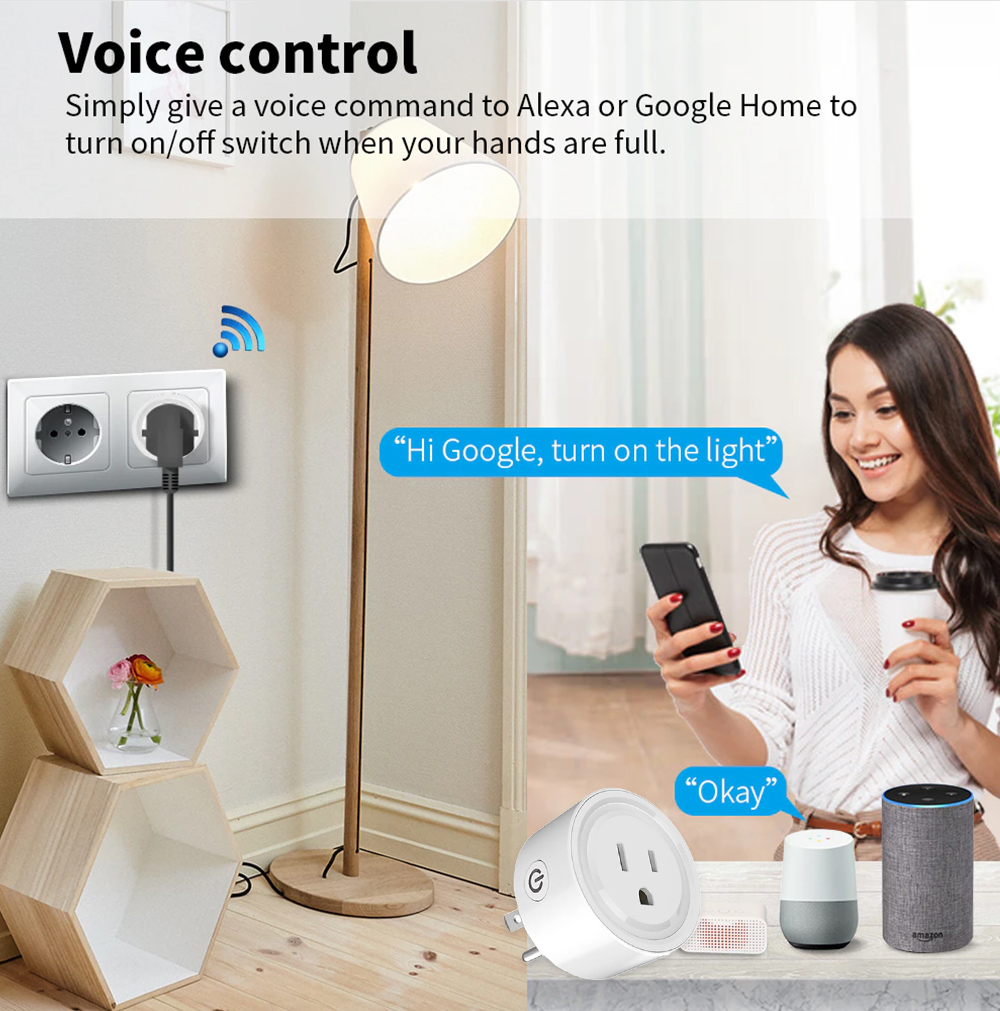 Tuya WiFi Or Zigbee Smart Sock - Zigbee Smart Plug Energy Monitor review and price