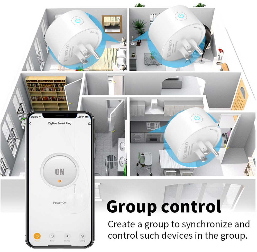 Tuya WiFi Or Zigbee Smart Sock - Zigbee Smart Plug Energy Monitor review and price