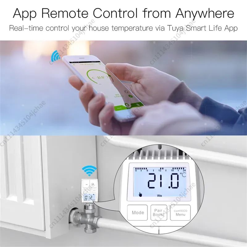 EE for Tuya ZigBee 3.0 Mini Ra - Zigbee Radiator Thermostat Valve review and price