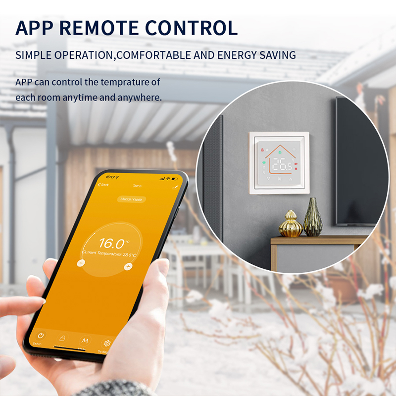 Smart WiFi Thermostat Works Tu - Smart Thermostat Heating Floor review and price
