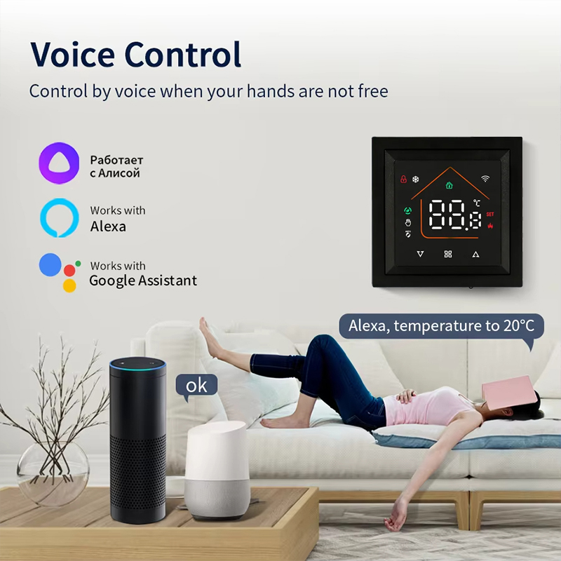 Smart WiFi Thermostat Works Tu - Smart Thermostat Heating Floor review and price