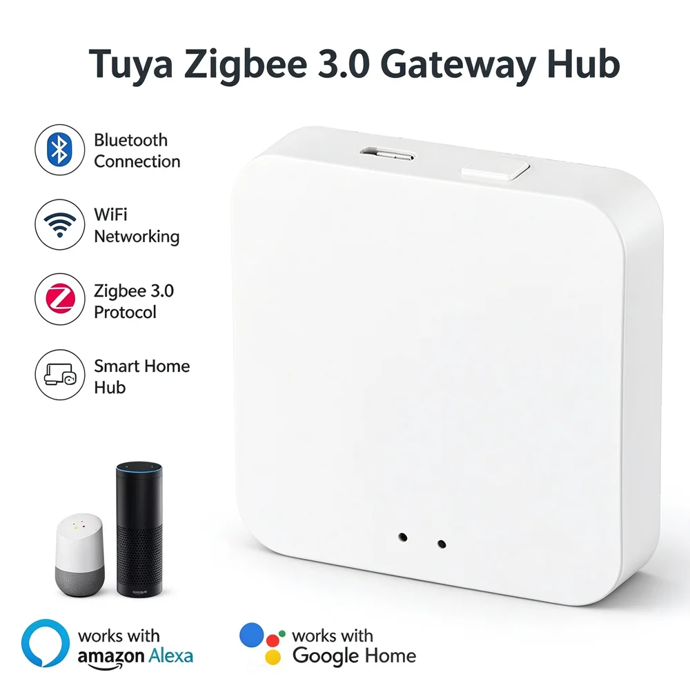 Tuya Zigbee 3.0 Gateway Hub Sm - Zigbee Gateway Hub Tuya review and price