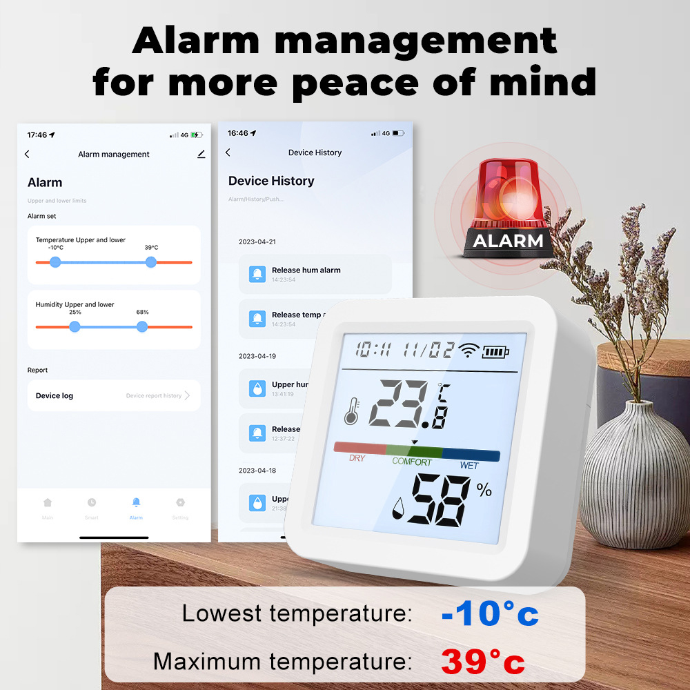 Tuya ZigBee Temperature Humidi - Zigbee Temperature Humidity Sensor review and price