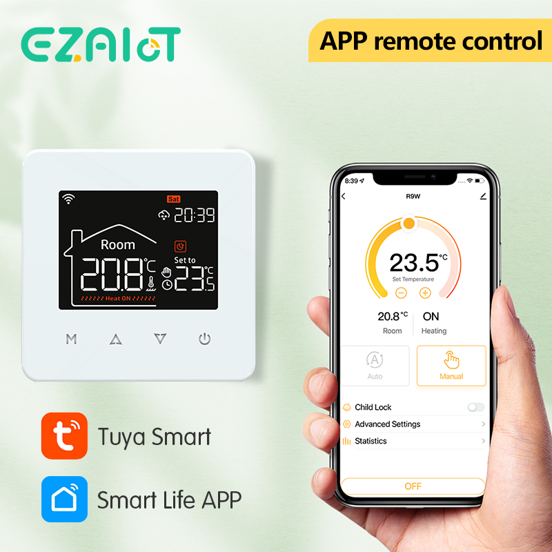 WiFi Tuya Smart Home Thermosta - Smart Thermostat Heating Floor review and price