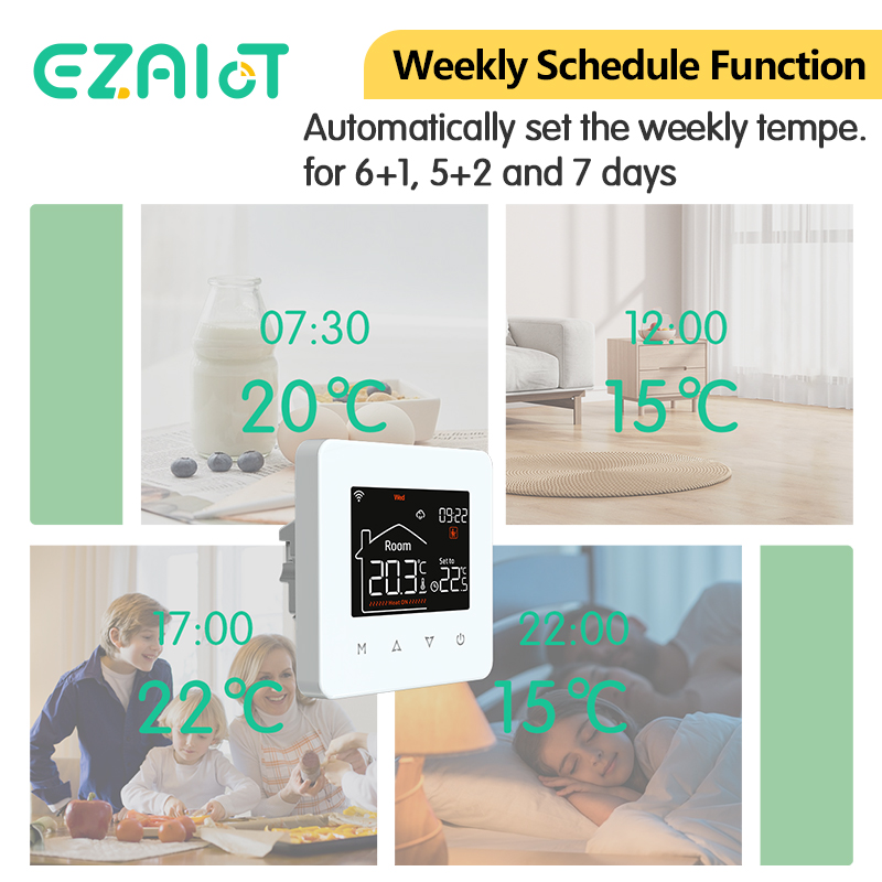 WiFi Tuya Smart Home Thermosta - Smart Thermostat Heating Floor review and price
