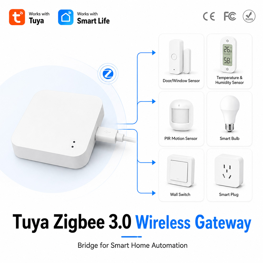 Tuya Zigbee Gateway Smart Home - Zigbee Gateway Hub Tuya review and price