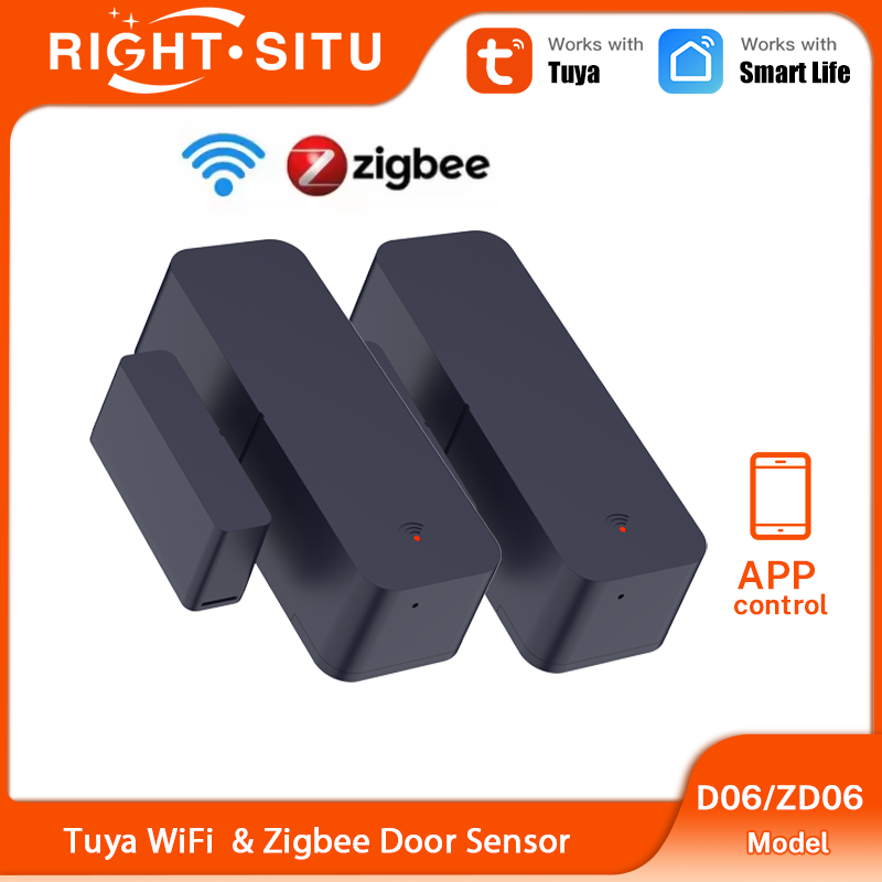Tuya Zigbee 3.0 WiFi Door Sens - Zigbee Door Window Sensor review and price