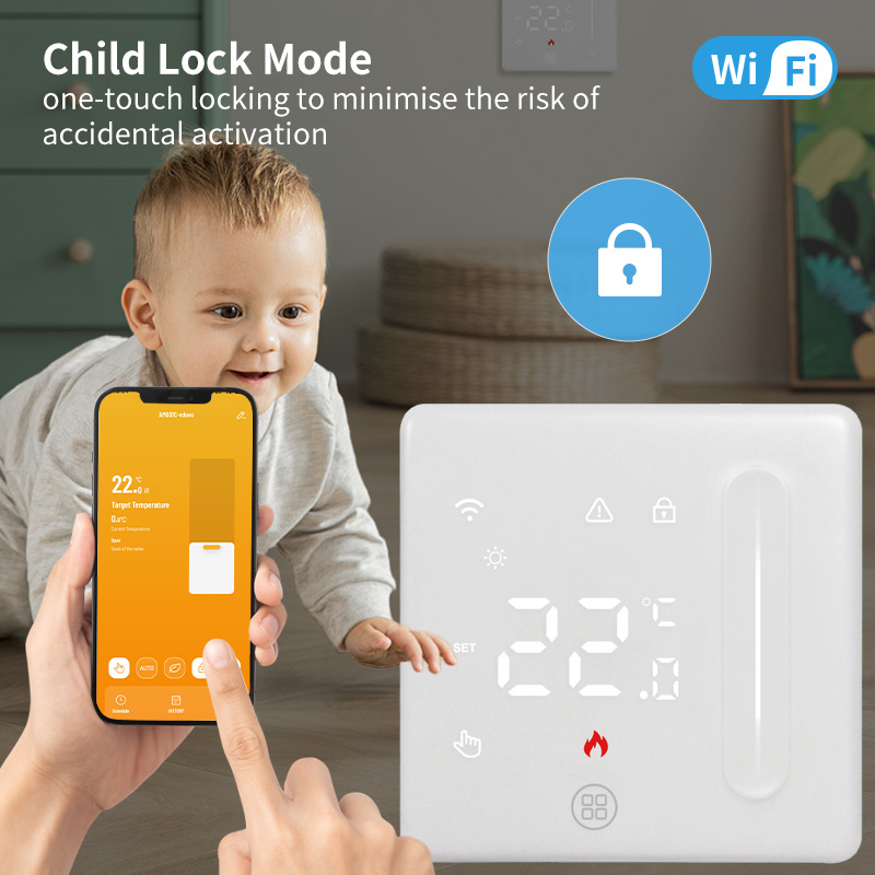 Tuya Wi-Fi Thermostat Smart Fo - Smart Thermostat Heating Floor review and price