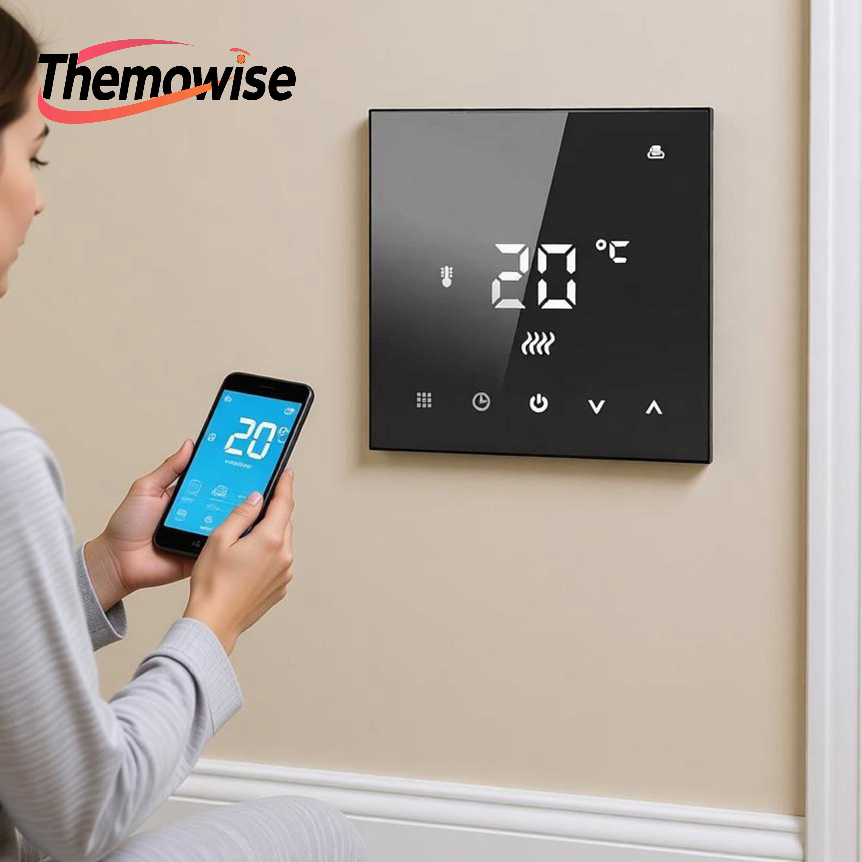 WIFI/Zigbee Dual Sensor Thermo - Zigbee Radiator Thermostat Valve review and price