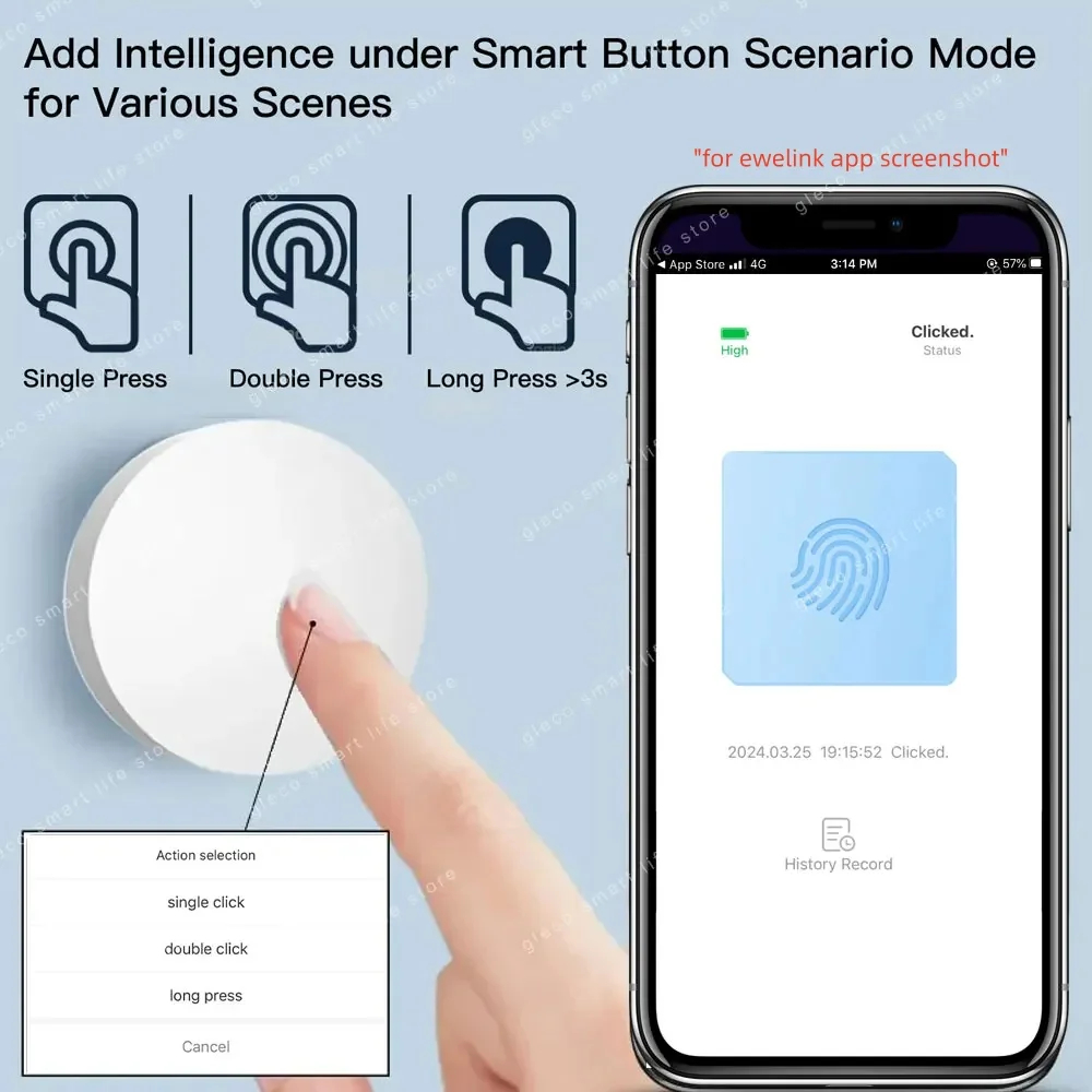 Zigbee Scene Button Push Switc - Zigbee Smart Button Scene Switch review and price