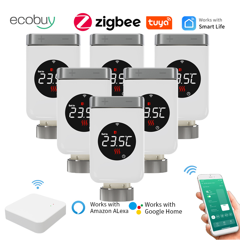 Tuya Smart Home Zigbee 3.0 The - Zigbee Radiator Thermostat Valve review and price