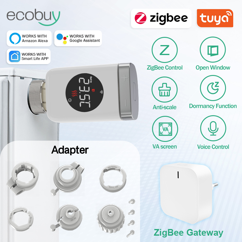 Tuya Smart Home Zigbee 3.0 The - Zigbee Radiator Thermostat Valve review and price