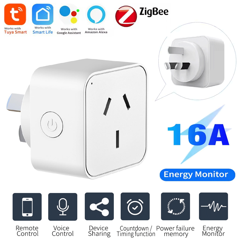 Tuya Zigbee 3.0 Smart Socket A - Zigbee Smart Plug Energy Monitor review and price