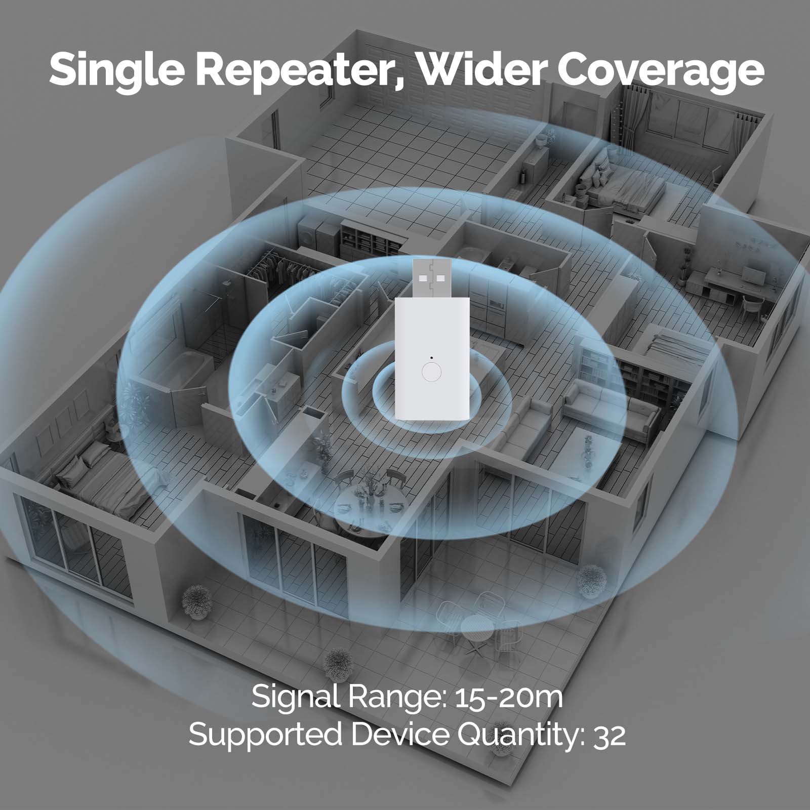 MOES Tuya ZigBee3.0 Signal Rep - Zigbee Repeater Signal Extender review and price