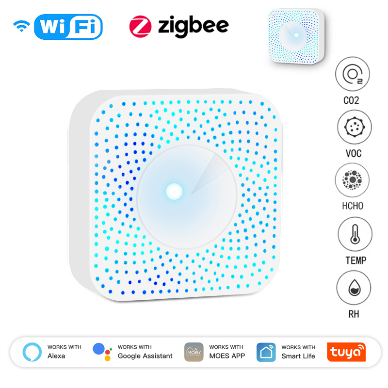 Tuya ZigBee/WiFi Air Quality D - Zigbee Temperature Humidity Sensor review and price
