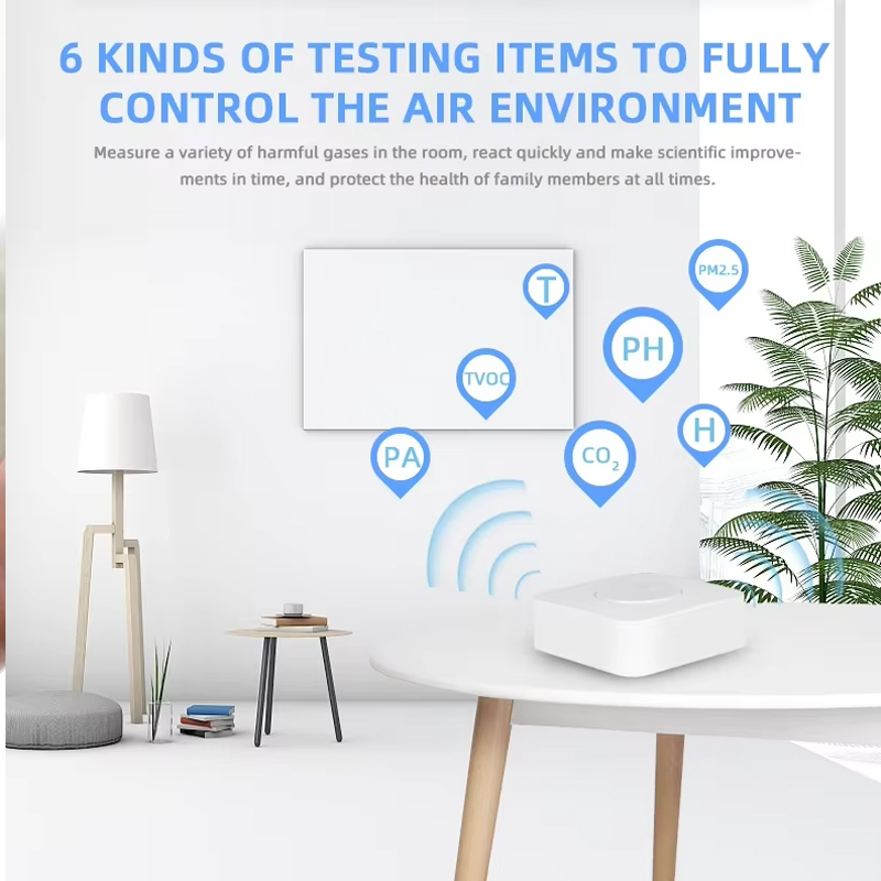 Tuya ZigBee/WiFi Air Quality D - Zigbee Temperature Humidity Sensor review and price