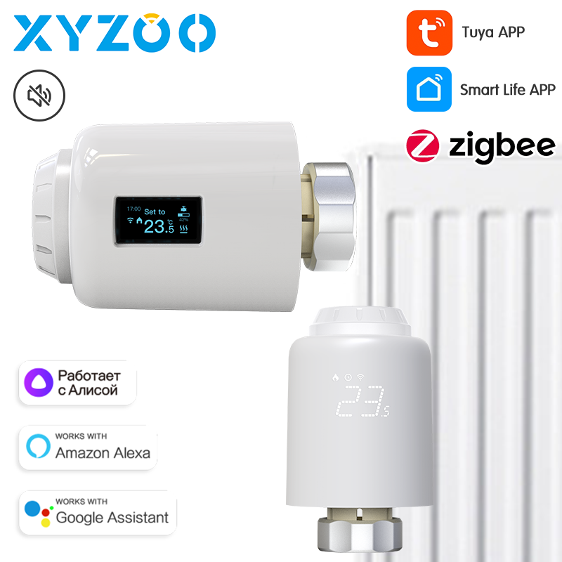 Tuya Smart ZigBee Thermostatic - Smart Trv Thermostat Tuya review and price